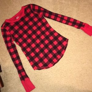 Red and Black Checkered Thermal